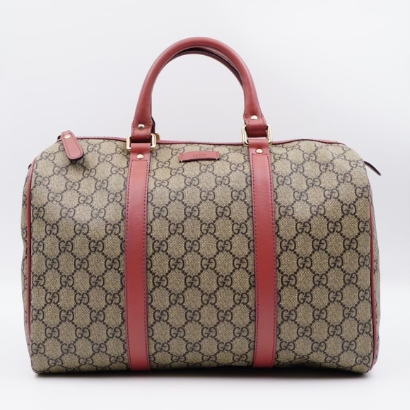 AU06❤️ Gucci GG Plus Monogram Joy Boston - Picture 1 of 15